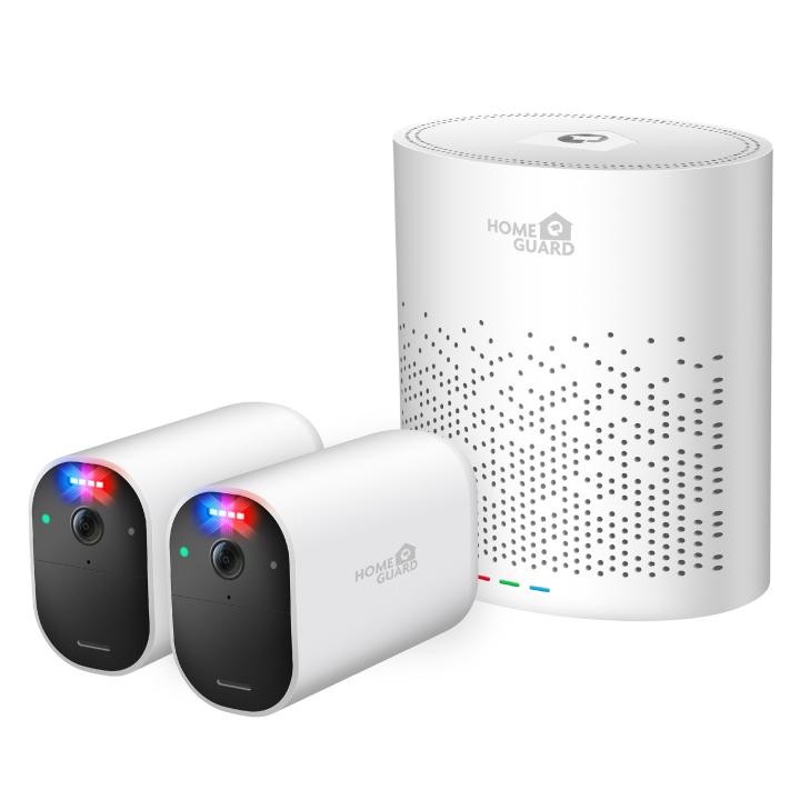 Sistem de securitate fara fir, 2 camere si sirena 100 dB, Wi-Fi Smart Hub 2K QHD, 2560x1440, 8 canale, IP66, 5V/2A - imagine 7